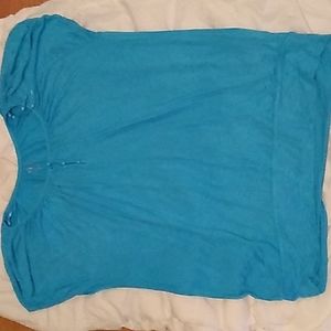 Women Summer Blouse 1X